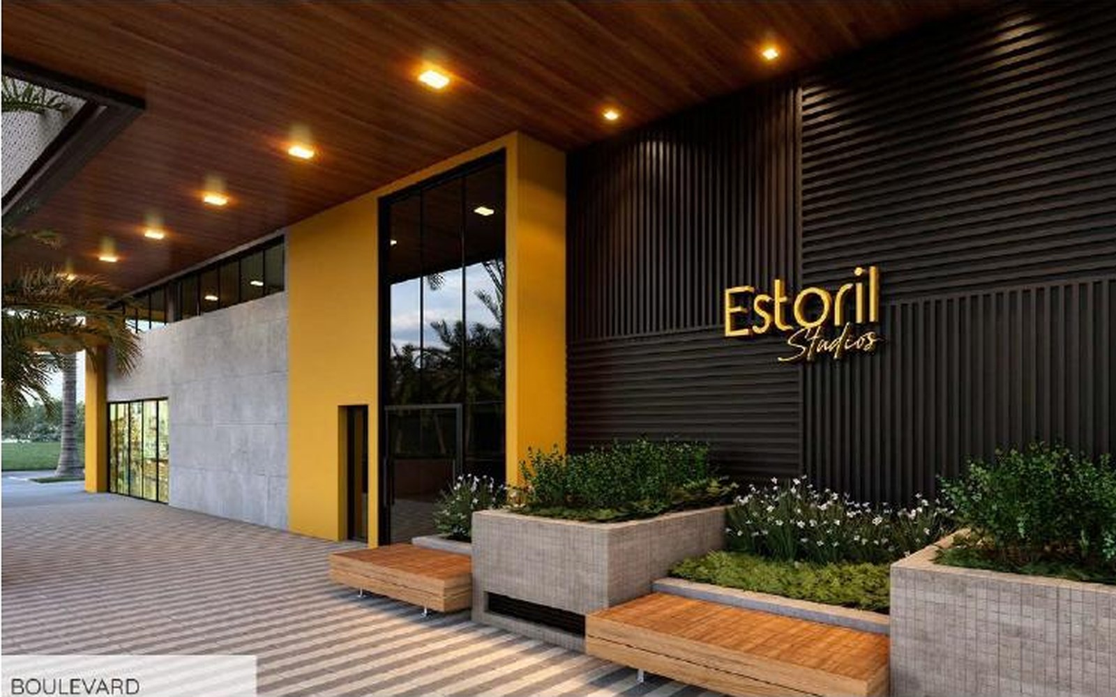 Imagem oficial do empreendimento Estoril Studios